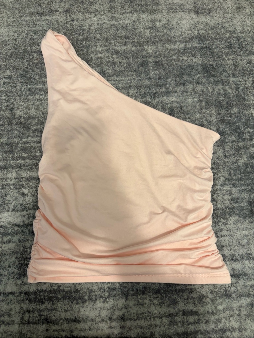 Est. PAC 1980 One Shoulder Ruched Top